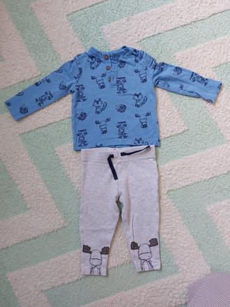 Set tričko a tepláky, f&f,74