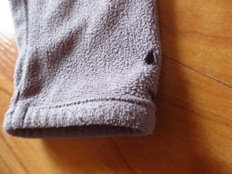 Hnedá tenká flísová mikina - veľ. 146, kik,146