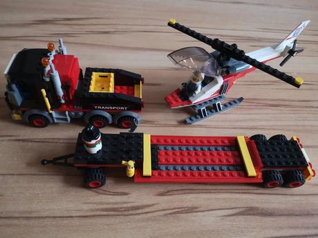 Lego city 60183 ťahač na prepravu ťažkého nákladu,