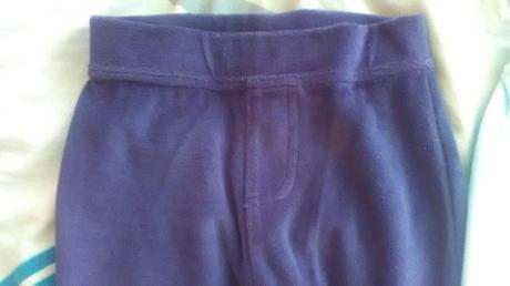 Velúrové tepláky 2ks modre,bledomodré, lupilu,80