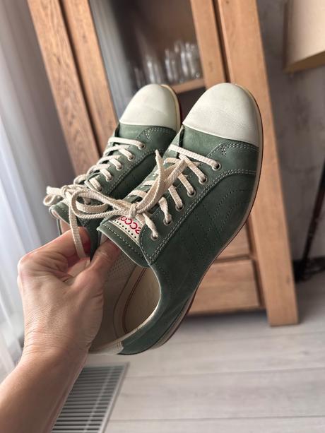 Krasne kozene poltopanky ecco, ecco,38