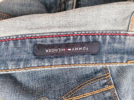Riflova sukňa, tommy hilfiger,l