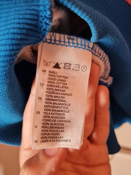 Farebna mikina, h&m,xs