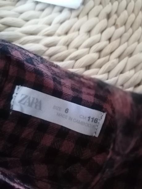 Šaty kockované zara 110, zara,116
