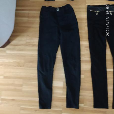 Zanovné legíny v158/164 z rakúska,2e tenke,3.50hru, takko,164