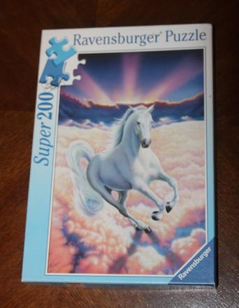 Puzzle biely kon super 200,