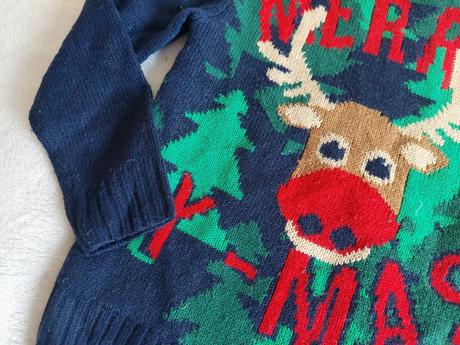 Vianočný svetrík veľ.110-116, 110