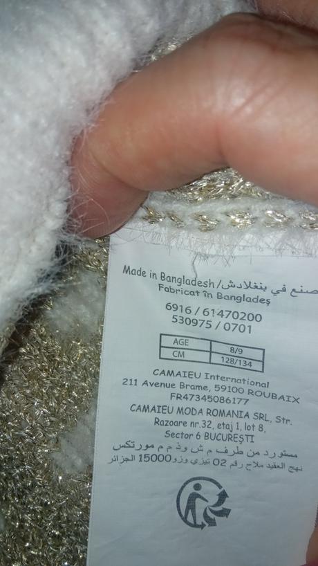 Vianočný svetrík-128/134, 134