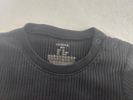 Bielo-čierna vrúbkovaná súprava lindex veľ.86, 86–98