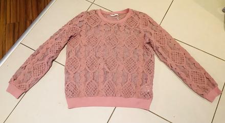 Krásna elegantna cipkovana mikina reserved, reserved,xl