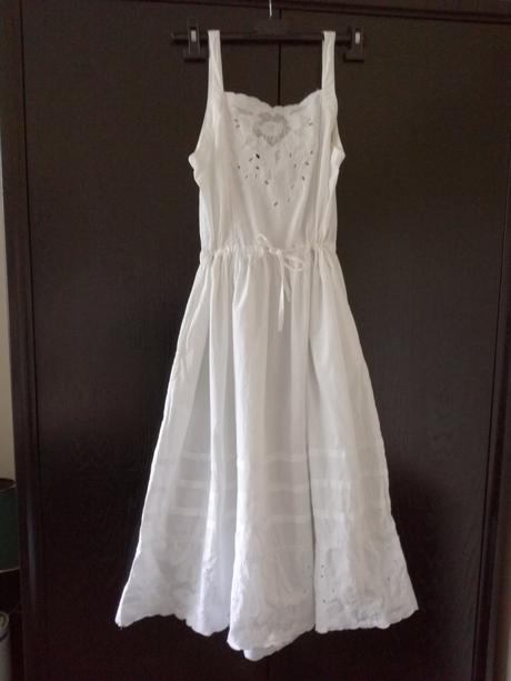 Madeirové bavlnené šaty (m), 164