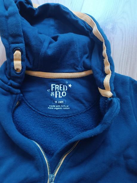 Mikina na zips s kapucňou, f&f,92