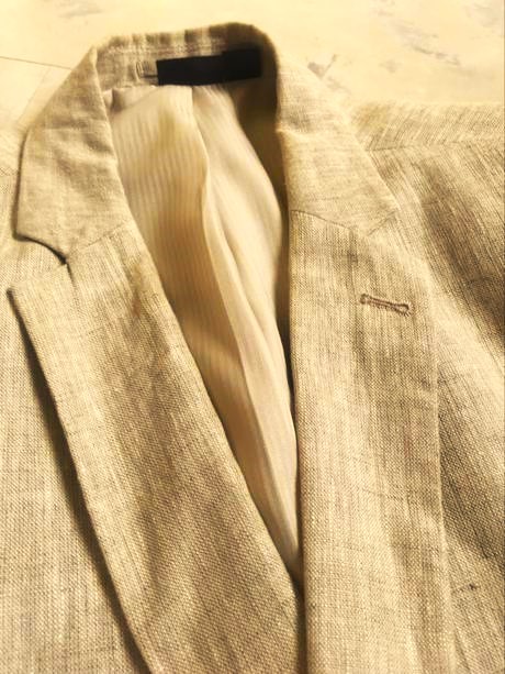 Naturálne ľanové sako č.48, xl