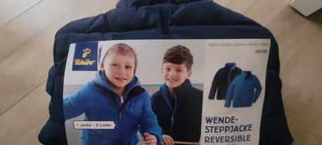 Obojstranná prechodná bunda tchibo, tchibo,122 / 128