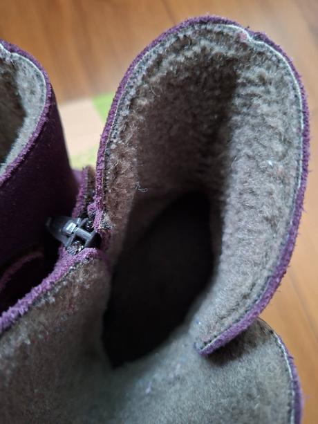 Barefoot čižmy  froddo  tex suede purple, froddo,36