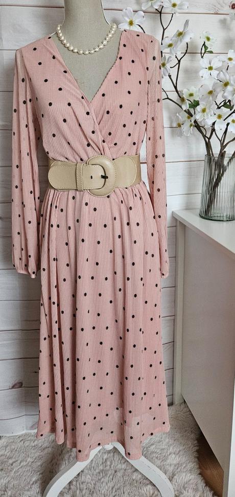 Pekné ružové šaty, sinsay,m