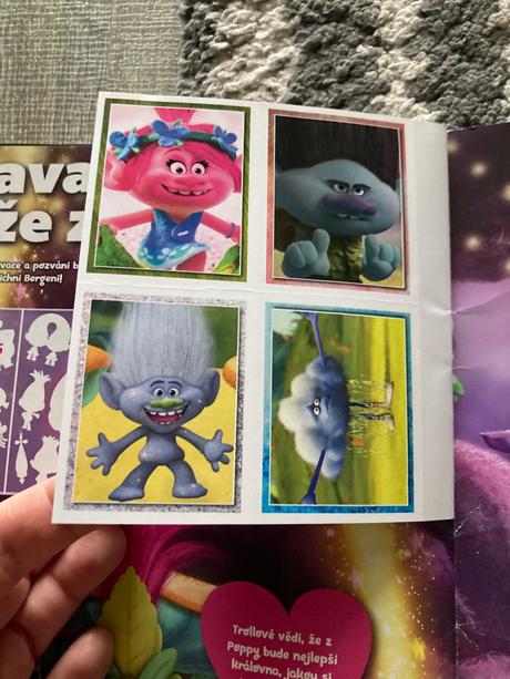 Dreamworks trolls sběratelské album, 
