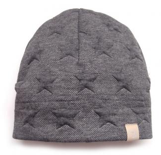 Pinkie čiapka dark grey stars, pinkie,62 - 92