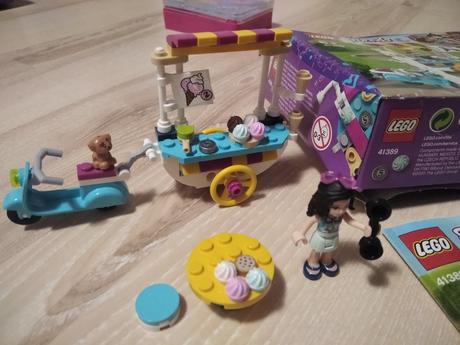 Lego friends zmrzlinovy stánok, 