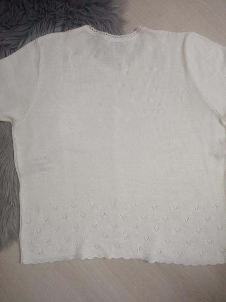 Dámsky sveter krátky rukáv berkertex (22-24), l