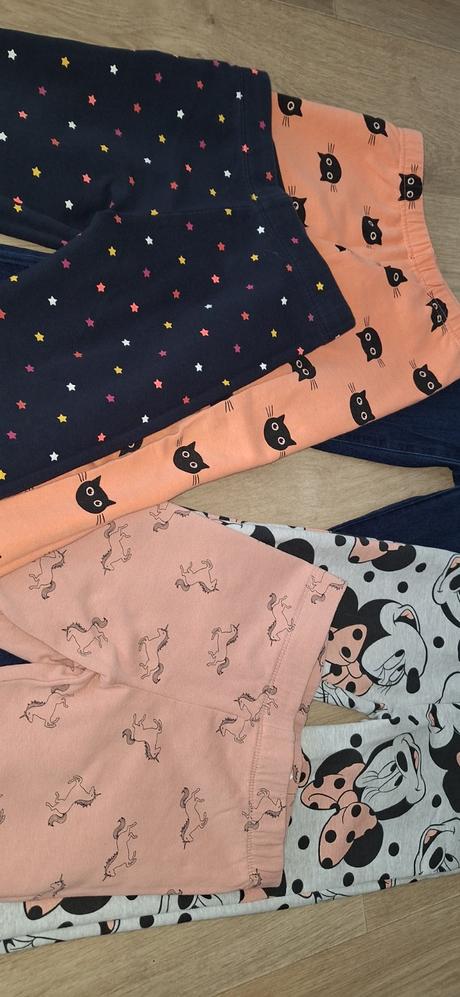 Leginy teple + rifle, h&m,128