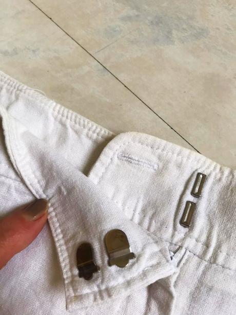 Ľanové šortky, f&f,38