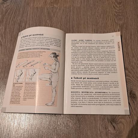 Kniha - dospievajúcim dievčatám,