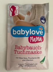 babylove Mama textilná maska na tehotenské bruško, 1 ks