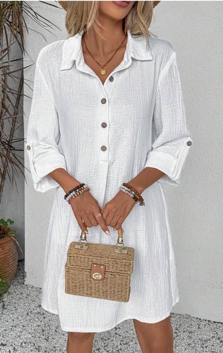 Bavlnené košeľové šaty, 36 / 38 / m / s