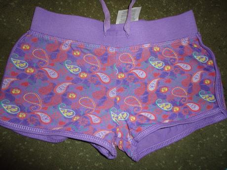 2x kraťasky bavlnené 104+110, 104
