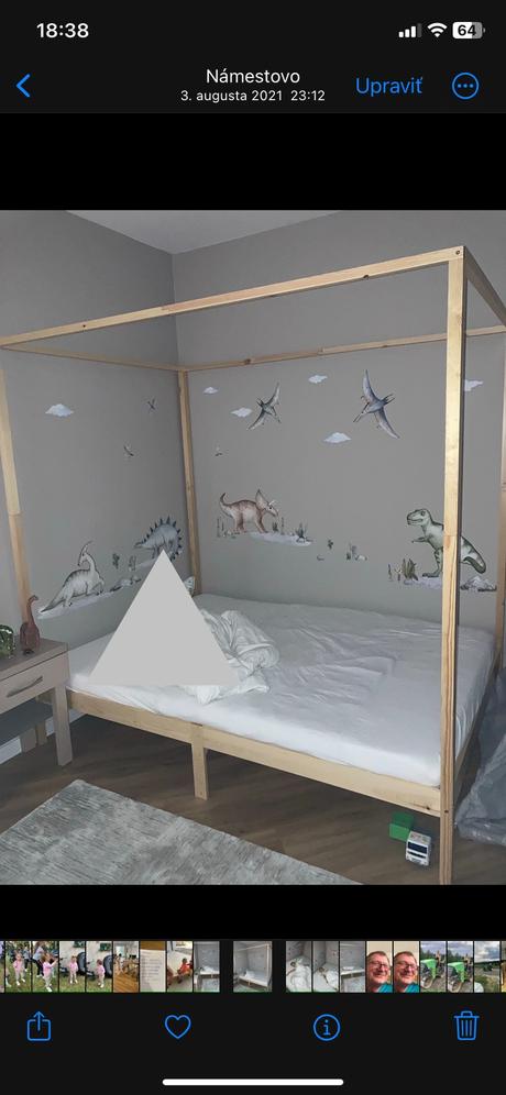 Detská posteľ, šírka (cm): 140,dĺžka (cm): 200