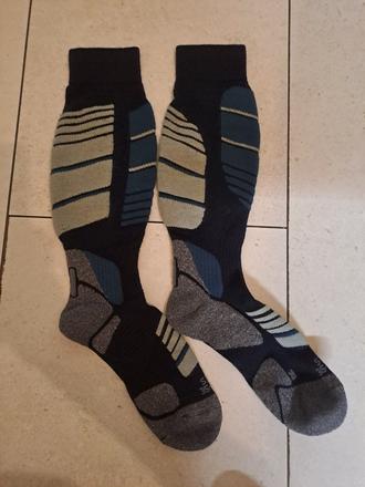 Nenosené lyžiarske podkolienky, crivit,35