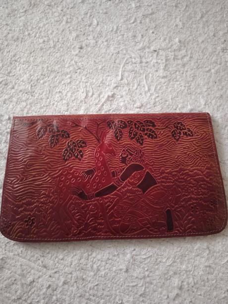 Predám koženú indickú tašku, 