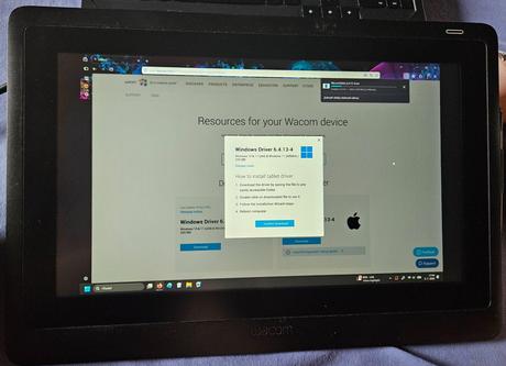 Grafický tablet wacom cintiq 16,