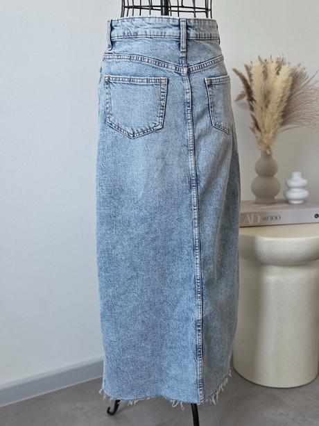 Rifľová sukňa xs, h&m,xs