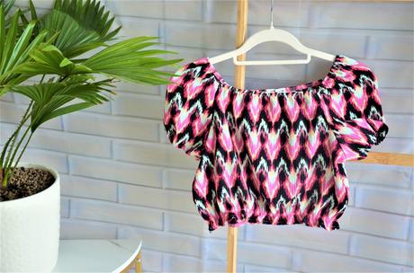 Crop top blúzka-140, 140