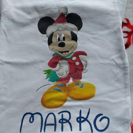 Vianočné tričko s menom marko, next,104