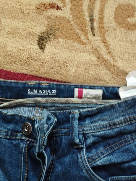 Chlapčenské, pánske rifle denim, denim,m