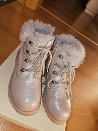 Celokožené teplé topánky, lasocki,30