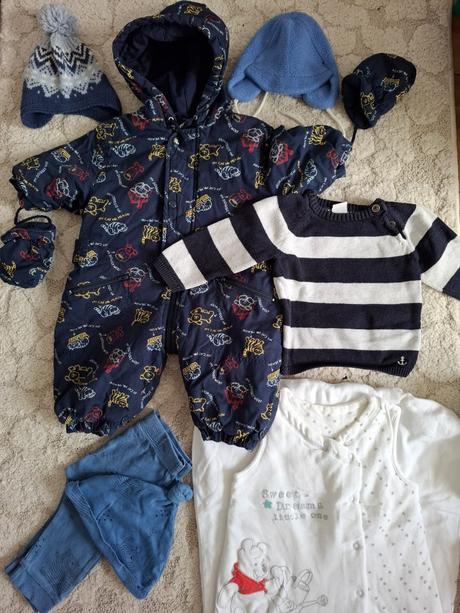 Balík chlapec 68 zima + spací vak, 68–80