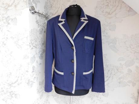 Luxusny damsky upletovy blejzer/sako, 42