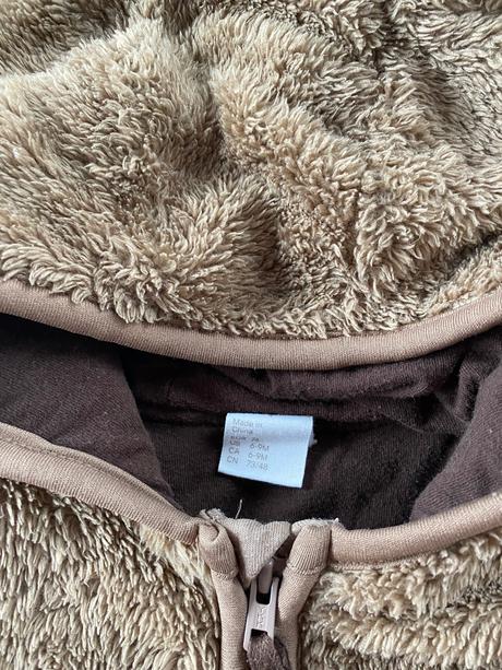 Huňatá bunda h&m, h&m,74
