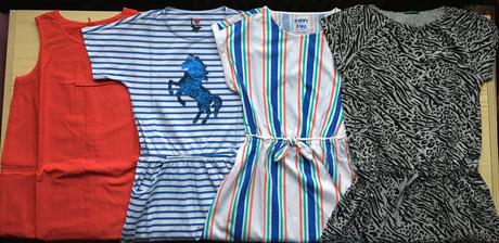 Letný balíček tchibo, benetton, lindex 134/140, 140–152