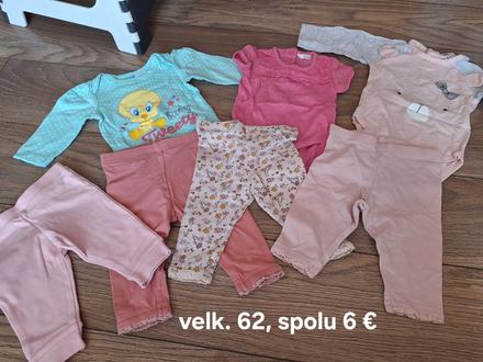 Balík oblečenia, 50–62