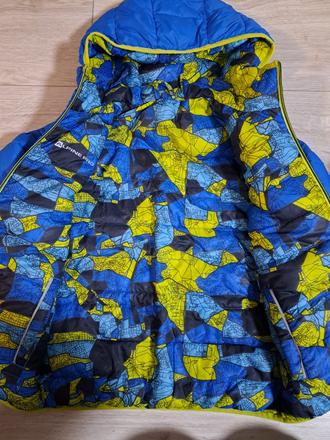 Obojstranná prešívaná vetrovka alpine pro, alpine pro,140