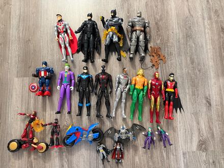 Figurky postavičky hrdinovia - spiderman, batman.., 