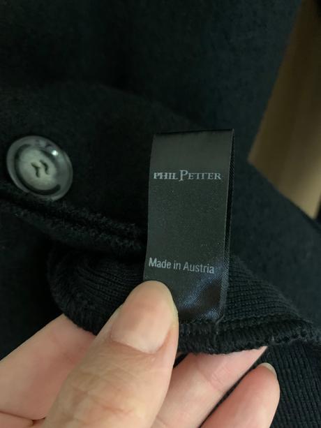 Phil petter made in austria merino vlny kabat, xl