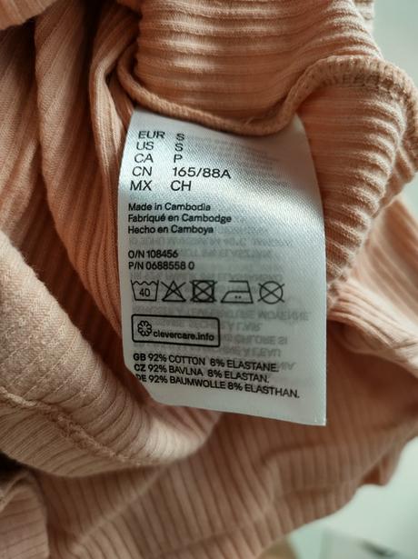 Hm devided top, h&m,s