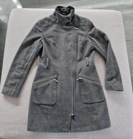 Prechodný kabát s prímesou vlny, orsay,38