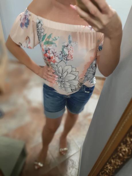 Ľahká letná halenka top, s